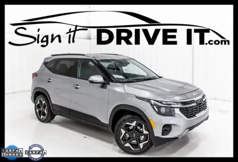 Gray 2025 Kia Seltos S for sale in Denton, TX