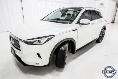 Photos of 2021 INFINITI QX50 LUXE for sale in Denton, TX at Sign It Drive It