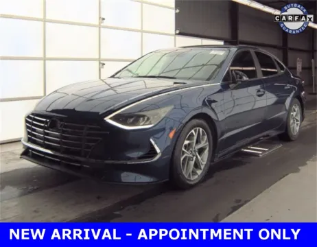 Blue 2020 Hyundai Sonata SEL for sale in Denton, TX