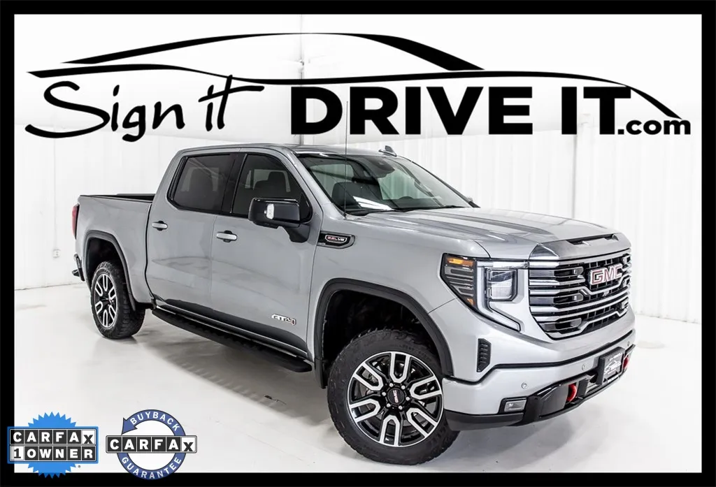 Gray 2024 GMC Sierra 1500 AT4 for sale in Denton, TX