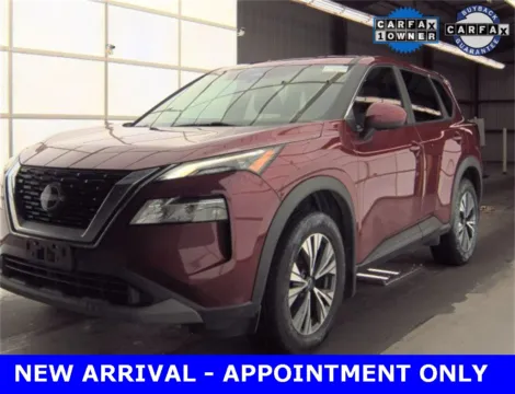 Red 2023 Nissan Rogue SV for sale in Denton, TX