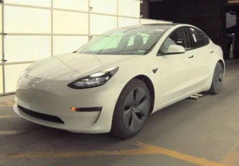 Blue 2021 Tesla Model 3 Standard Range Plus for sale in Denton, TX