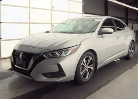 Silver 2020 Nissan Sentra SV for sale in Denton, TX