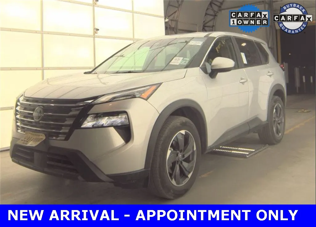 Silver 2025 Nissan Rogue SV for sale in Denton, TX