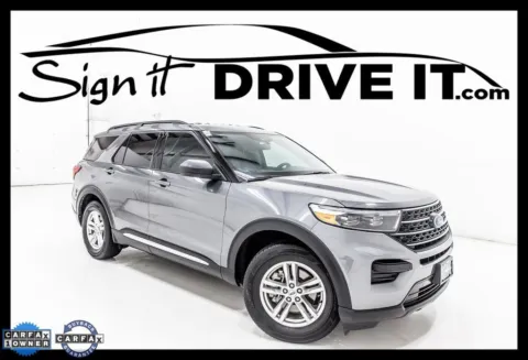Gray 2023 Ford Explorer XLT for sale in Denton, TX