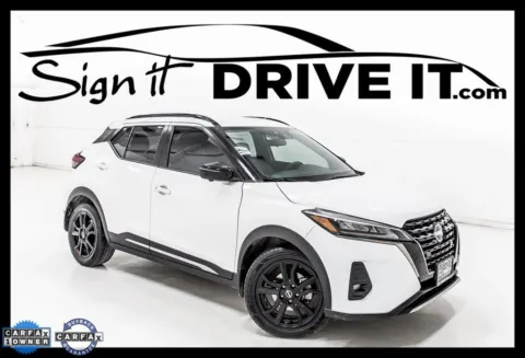 White 2023 Nissan Kicks SR for sale in Denton, TX