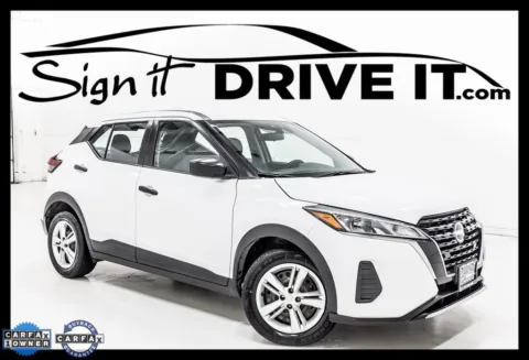 White 2023 Nissan Kicks S for sale in Denton, TX