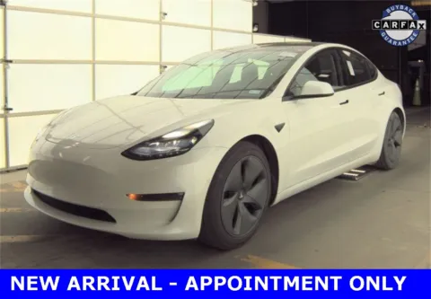 White 2021 Tesla Model 3 Standard Range Plus for sale in Denton, TX