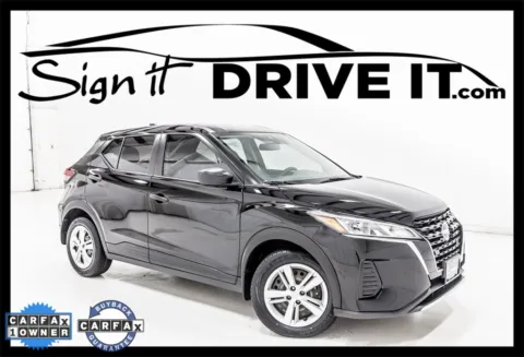Black 2023 Nissan Kicks S for sale in Denton, TX
