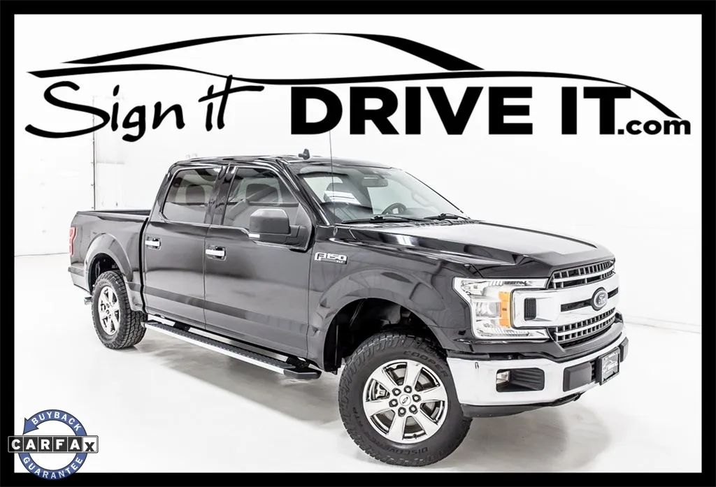 Black 2020 Ford F-150 XLT for sale in Denton, TX