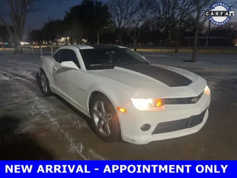 White 2015 Chevrolet Camaro 1LT for sale in Denton, TX