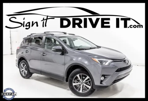 Gray 2018 Toyota RAV4 XLE for sale in Denton, TX