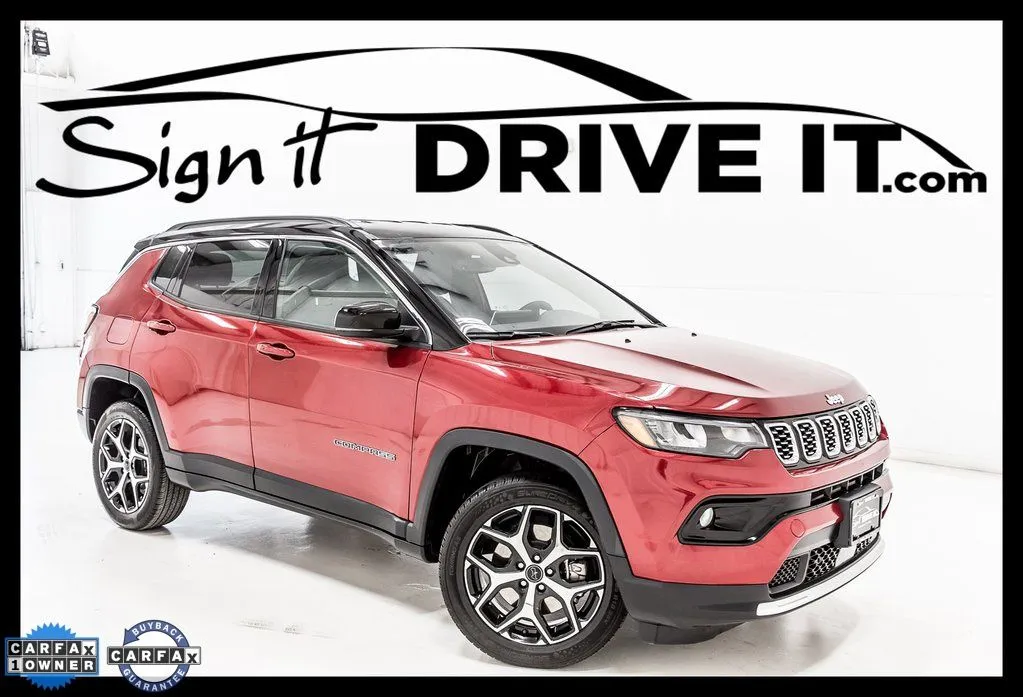 Red 2025 Jeep Compass Limited for sale in Denton, TX