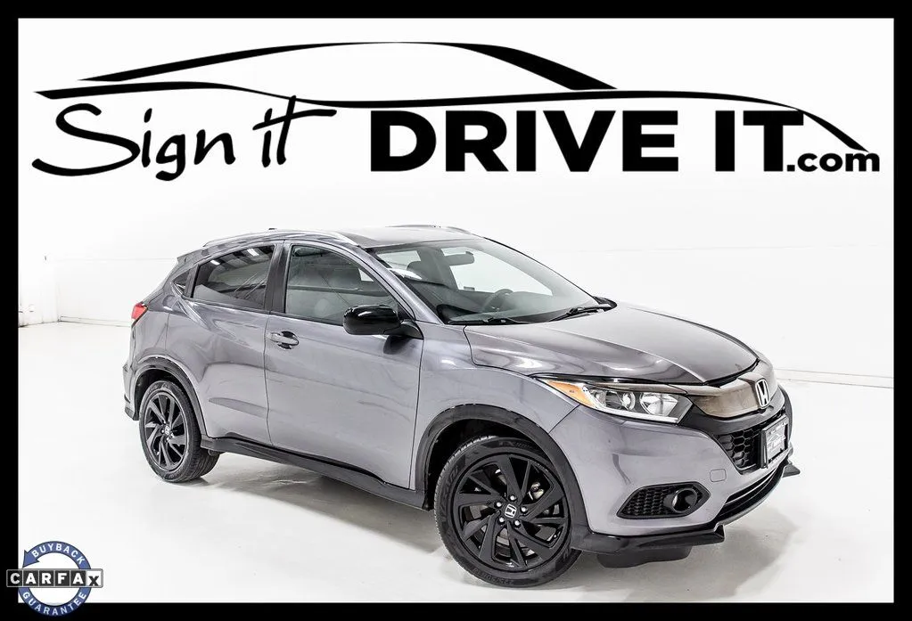 Gray 2021 Honda HR-V Sport for sale in Denton, TX