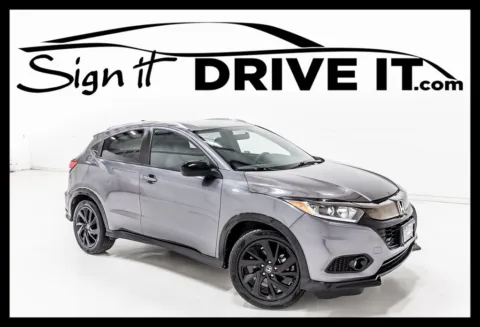 Gray 2021 Honda HR-V Sport for sale in Denton, TX