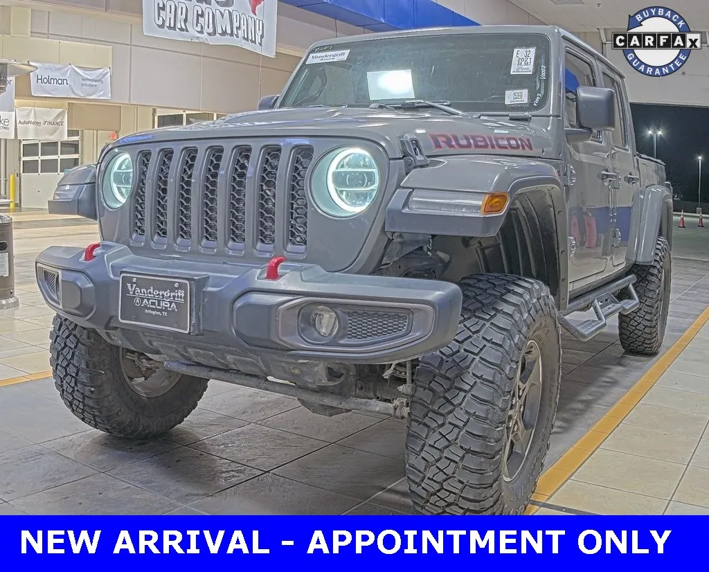 Gray 2021 Jeep Gladiator Rubicon for sale in Denton, TX