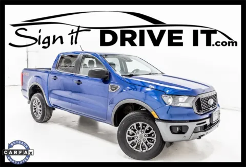 Blue 2020 Ford Ranger XLT for sale in Denton, TX