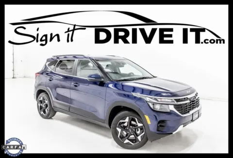 Blue 2024 Kia Seltos EX for sale in Denton, TX