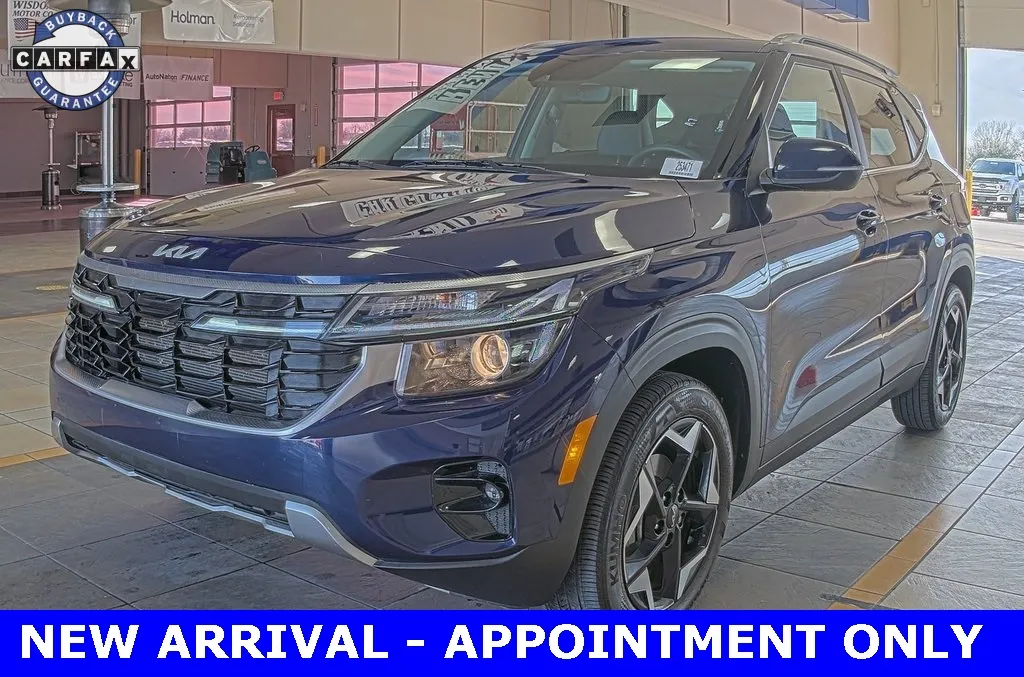 Blue 2024 Kia Seltos EX for sale in Denton, TX