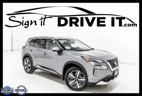 Gray 2023 Nissan Rogue Platinum for sale in Denton, TX