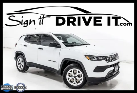 White 2025 Jeep Compass Sport for sale in Denton, TX
