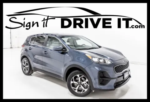Blue 2022 Kia Sportage LX for sale in Denton, TX