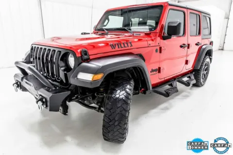 More photos of 2021 Jeep Wrangler Unlimited Willys at Sign It Drive It, TX