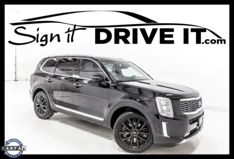Black 2020 Kia Telluride SX for sale in Denton, TX