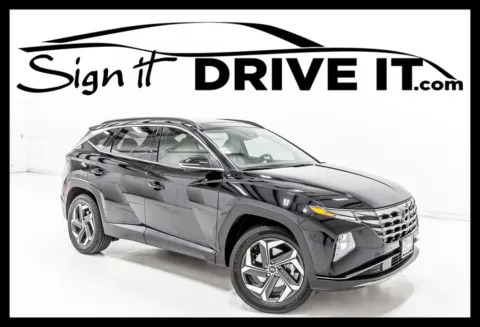 Black 2022 Hyundai Tucson Limited for sale in Denton, TX