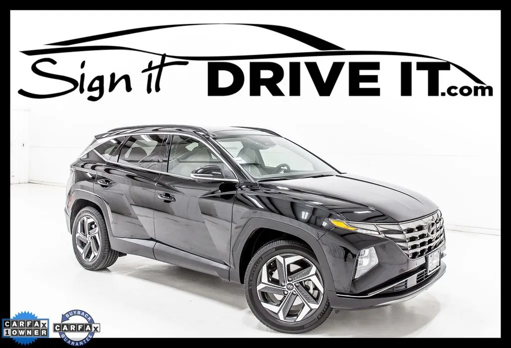 Black 2022 Hyundai Tucson Limited for sale in Denton, TX