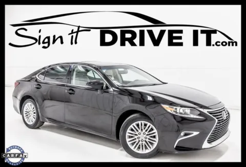 Black 2016 Lexus ES 350 for sale in Denton, TX
