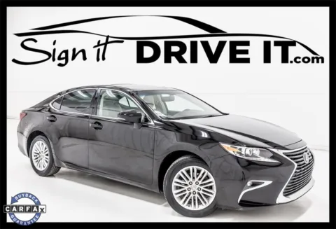 Black 2016 Lexus ES 350 for sale in Denton, TX