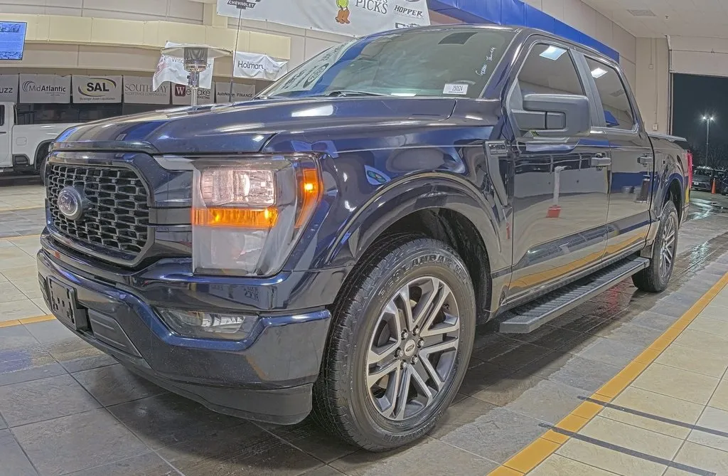 Blue 2023 Ford F-150 XL for sale in Denton, TX