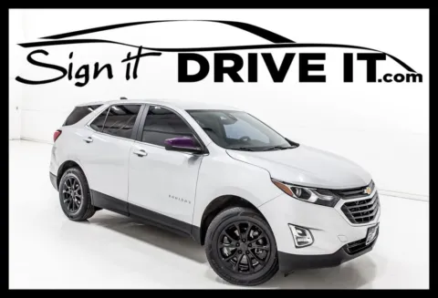 Silver 2021 Chevrolet Equinox LT for sale in Denton, TX