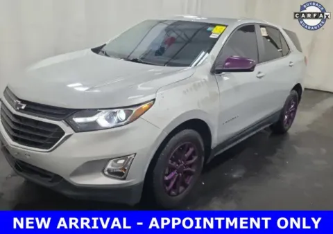 Silver 2021 Chevrolet Equinox LT for sale in Denton, TX
