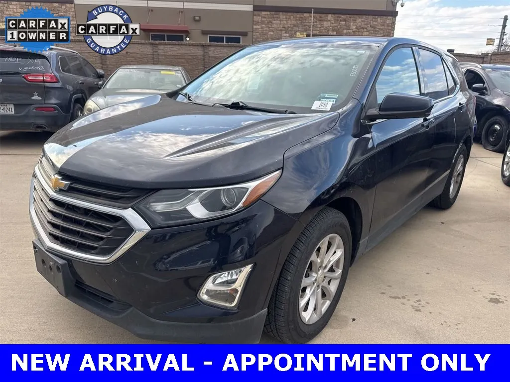 Blue 2020 Chevrolet Equinox LT for sale in Denton, TX