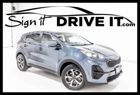 Blue 2022 Kia Sportage LX for sale in Denton, TX