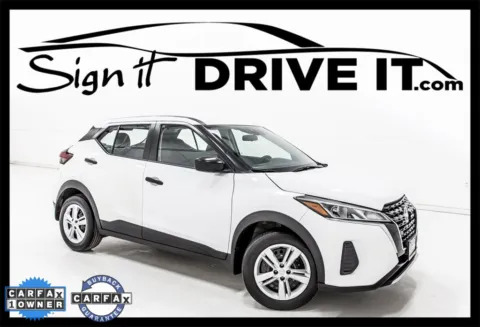 White 2024 Nissan Kicks S for sale in Denton, TX
