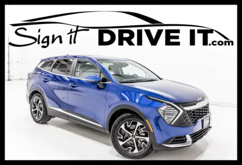 Blue 2024 Kia Sportage EX for sale in Denton, TX