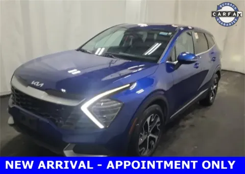 Blue 2024 Kia Sportage EX for sale in Denton, TX