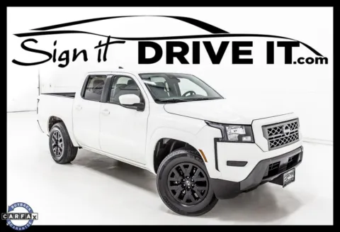 White 2023 Nissan Frontier SV for sale in Denton, TX
