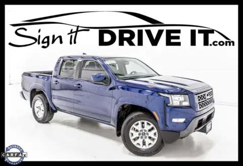Blue 2023 Nissan Frontier SV for sale in Denton, TX