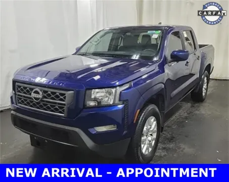Blue 2023 Nissan Frontier SV for sale in Denton, TX