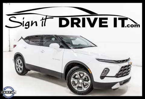 White 2023 Chevrolet Blazer LT for sale in Denton, TX