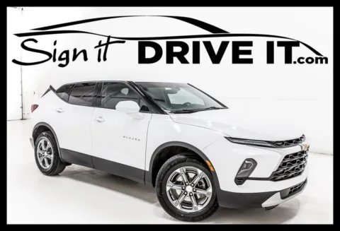 White 2023 Chevrolet Blazer LT for sale in Denton, TX