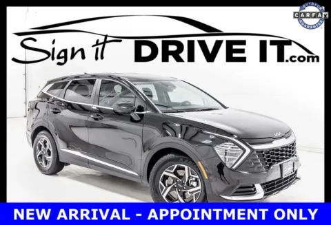 Black 2023 Kia Sportage EX for sale in Denton, TX