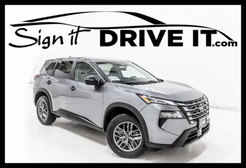 Gray 2024 Nissan Rogue S for sale in Denton, TX