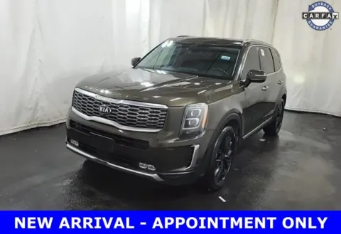 Green 2020 Kia Telluride SX for sale in Denton, TX