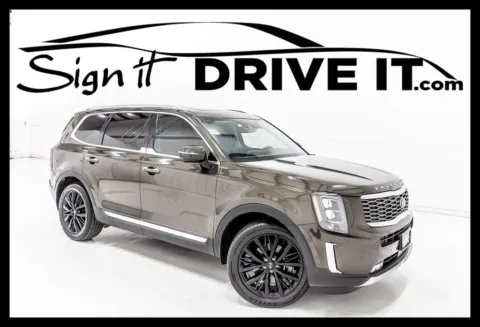 Green 2020 Kia Telluride SX for sale in Denton, TX