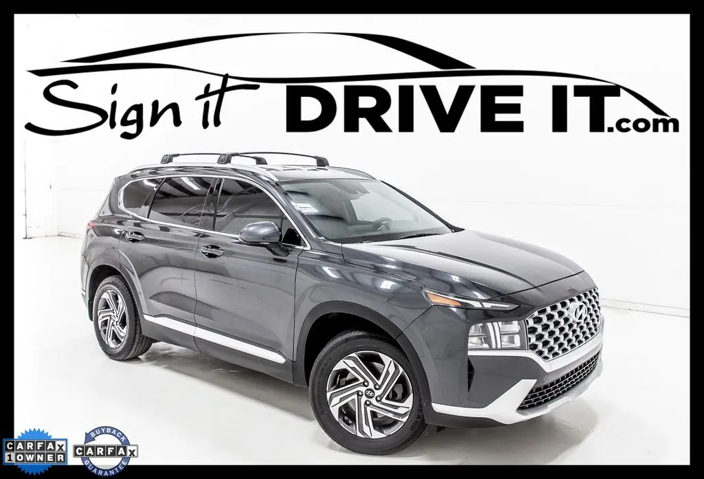 Gray 2022 Hyundai Santa Fe SEL for sale in Denton, TX